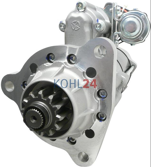 Anlasser Volvo Penta TAD1630 TAMD162 TAMD163 TAMD165 TD164 TID162 TWD1620 TWD1630 Bosch 0001420014 0001420024 Mitsubishi M009T81979 M9T81979 Prestolite M105R3505AM M105R3505SE 24 Volt 7,5 KW Original Prestolite