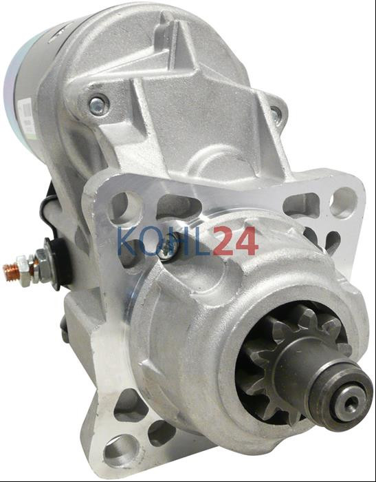 Anlasser Caterpillar R70 R80 V60F V80F John Deere 4039 4045 4219 4239 4276 6329 Denso 128000-4080 128000-4081 128000-4082 128000-4083 128000-4084 128000-8290 128000-8291 128000-8292 128000-8293 128000-8294 128000-9610 12 Volt 2,5 KW Original Denso