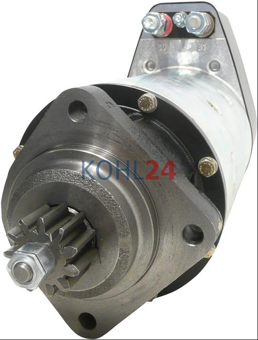 Anlasser Atlas Demag KHD Deutz Motor Poclain Liebherr Bosch 0001510014 0001510017 0986011590 24 Volt 9,0 KW Original Bosch