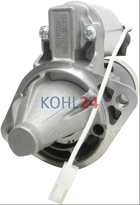 Anlasser Kubota B1620 B1700 B2100 B2320 B2400 B2410 B2620 B2630 B2920 B7410 B7500 B7510 B7610 Mitsubishi M000T71981 M000T90281 M000T90282 M000T90283 M000T90284 M000T90285 12 Volt 1,2 KW