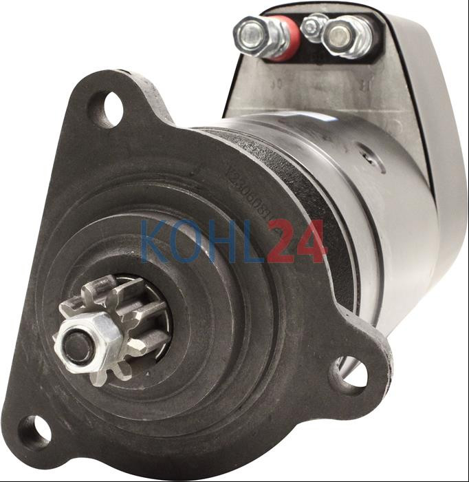 Anlasser MAN Mercedes-Benz BHKW Biogasanlage Liebherr Marine Bosch 0001411022 0001417037 Iskra Letrika 11.130.130 11.139.032 11.139.504 AZK5191 AZK5543 AZL3601 IS9032 Mahle MS490 MS696 Prestolite 860698 24 Volt 6,6 KW Original Prestolite