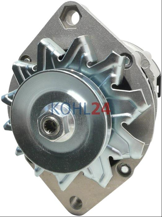 Lichtmaschine AIFO Motor Fiat-Allis Hürlimann Iveco Lamborghini Motor Laverda Muzzi Palmieri Same Motor VM Motor usw. Bosch 0986031340 0986041940 Magneti Marelli 28 Volt 35 Ampere Original Iskra Letrika (Mahle)