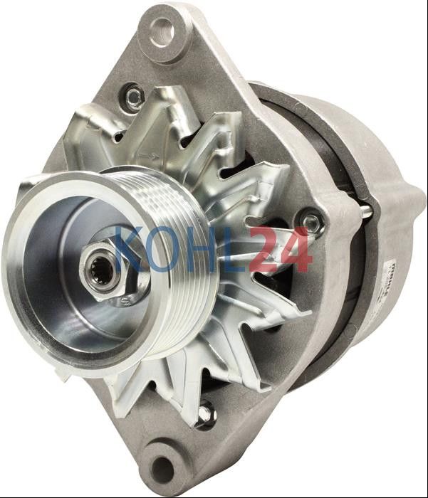 Lichtmaschine Case Farmall 55A 65A 75A Iskra Letrika 11.205.092 11.205.424 AAK4679 AAK4738 IA1755 Mahle MG1046 14 Volt 120 Ampere Original Iskra Letrika (Mahle)