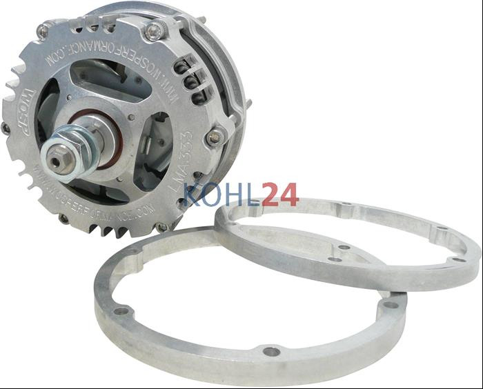 Lichtmaschine Porsche 911 1984 bis 1989 Bosch 0986080050 Valeo A14N67 14 Volt 175 Ampere Original WOSP verstärkte Ausführung