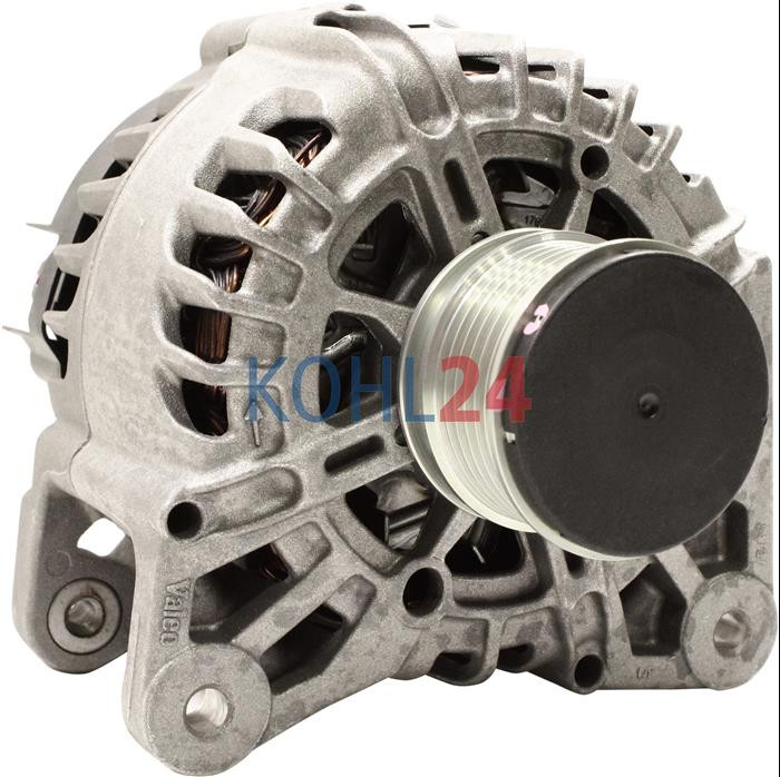 Lichtmaschine Dacia Duster 1.5 DCi 110 Renault Captur Clio IV Duster Kadjar Kangoo II Megane III IV Scenic IV Talisman 1.5 dCi Bosch 0986084870 Valeo 2612716A FG15T056 FGN15T056 14 Volt 150 Ampere Original Valeo