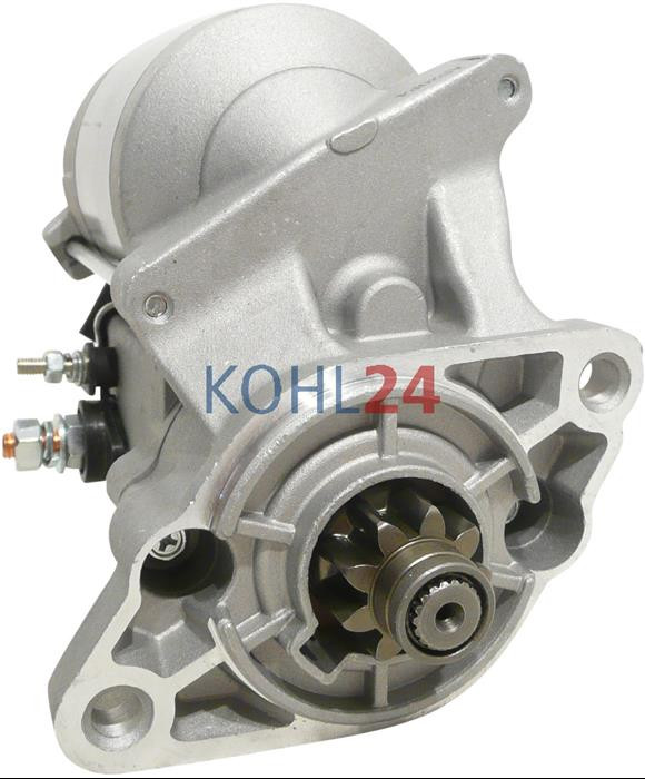 Anlasser Bobcat 319 321 323 324 E14 E16 Kubota Motor D722 Denso 428000-4030 428000-4031 12 Volt 1,4 KW