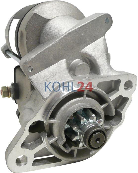 Anlasser Airman Bobcat Case Carrier Gehl Kubota Motor D850 D950 V1305 V1505 Schäffer Toro Denso 028000-4520 128000-0050 128000-9050 128000-9051 228000-0990 228000-0991 228000-1530 228000-1531 228000-7670 228000-7671 12 Volt 1,4 KW Made in Germany