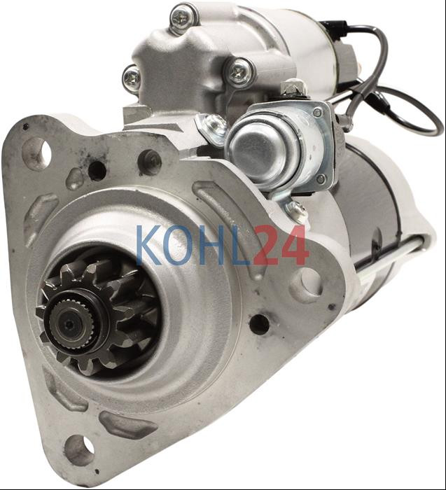 Anlasser Mercedes-Benz Actros Antos Arocs Citaro Conecto Integro Travego Bosch 0001383019 0986026580 Mitsubishi M009T85371 M9T85371 24 Volt 7,5 KW Original Mitsubishi