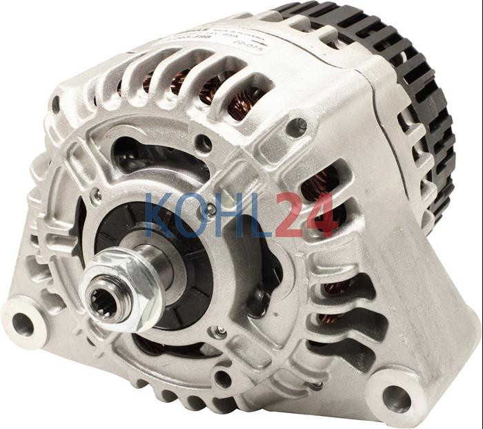 Lichtmaschine Bomag Deutz Deutz-Fahr Faresin Hamm Kramer Merlo Schaeffer Terex Volvo Penta Weycor Iskra Letrika 11.201.791 11.203.062 11.203.398 11.204.036 11.209.741 AAK5142 AAK5335 AAK5567 AAK5793 AAK5974 IA1023 Mahle MG344 14 Volt 95 Ampere Mahle