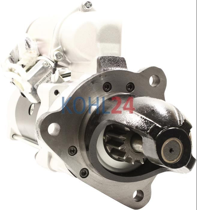 Anlasser Cummins Komatsu Nikko 0-23000-3340 0-23000-3341 0-23000-3344 0-23000-3345 0-23000-3360 24 Volt 7,5 KW