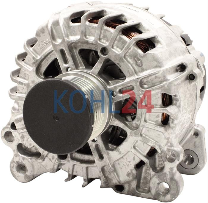 Lichtmaschine Audi A3 Q2 Seat Alhambra Arona Ateca Ibiza Leon Skoda Karoq Kodiaq Octavia VW Arteon Golf VII Passat Sharan Tiguan Touran Bosch 0986083130 Valeo TG14C043 14 Volt 140 Ampere