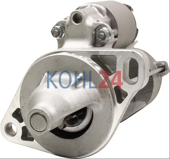 Anlasser John Deere Yanmar Denso 228000-6080 228000-7470 228000-7471 228000-7472 428000-0600 12 Volt 1,1 KW