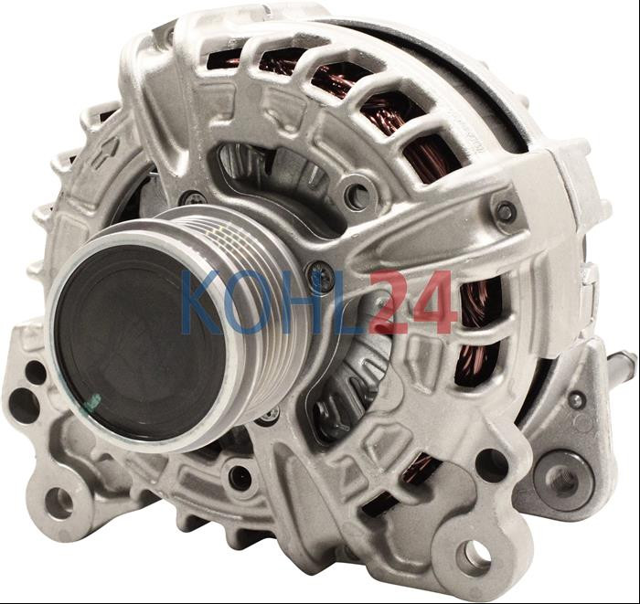 Lichtmaschine Audi A3 Q2 Q3 Cupra Formentor Leon Seat Ateca Leon Tarraco Skoda Karoq Kodiaq Octavia Superb VW Arteon Caddy Golf VIII Passat T-Roc Tiguan Touran Bosch F000BL08B6 F000BL08R7 F000BL08R8 F000BL08ZP F000BL08ZU 14 Volt 140 Ampere