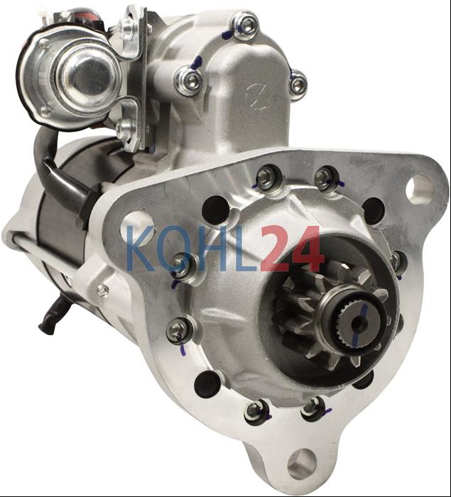 Anlasser Scania LKW Bosch 0001330042 0001371006 0986017760 Iskra Letrika 11.139.164 11.139.176 AZJ3450 AZJ3488 IS9148 Mahle MS524 Prestolite M105R3515SE 24 Volt 7,5 KW Original Prestolite