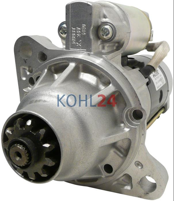 Anlasser Caterpillar Kato Kobelco Tadano Mitsubishi M008T60071 M008T60072 M8T60071 M8T60072 ME077796 ME077970 24 Volt 5,0 KW Original Mitsubishi