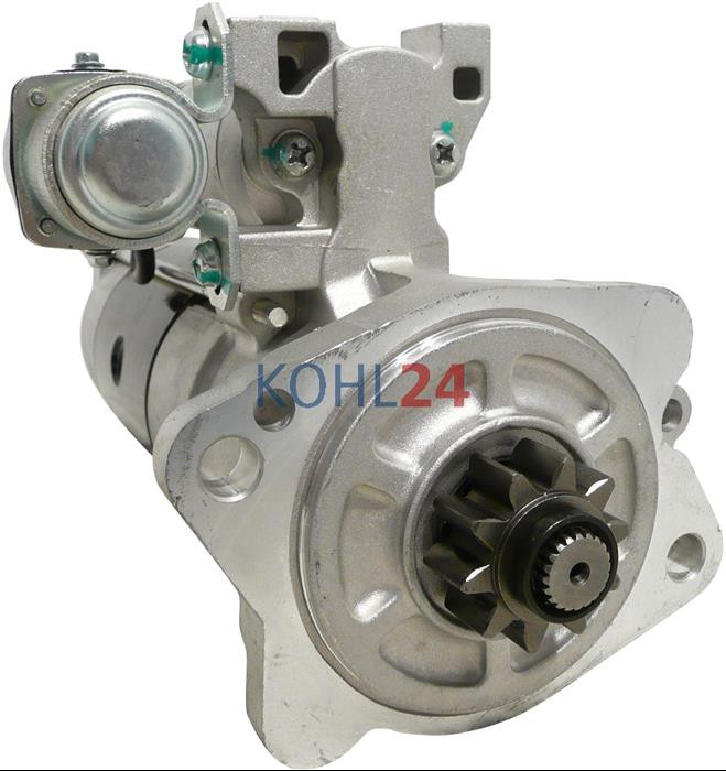 Anlasser Caterpillar DP40 Hyundai Mitsubishi FD35 FD38 FD40 FD45 FD50 TCM Mitsubishi M008T60371 M008T60372 M008T60373 M008T60374 M008T60471 M008T60472 M008T60771 M8T60371 M8T60372 M8T60373 M8T60374 M8T60471 M8T60472 24 Volt 5,0 KW Made in Germany