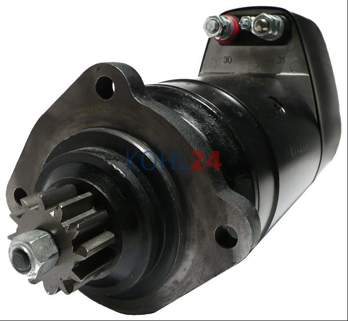 Anlasser Baudouin Motor 6P15AN 6P15S 6P15-2AN 6P15-2SR DNP4AN P15-2AN P15-2SR Bosch Iskra 0001411035 0001417030 24 Volt 6,6 KW