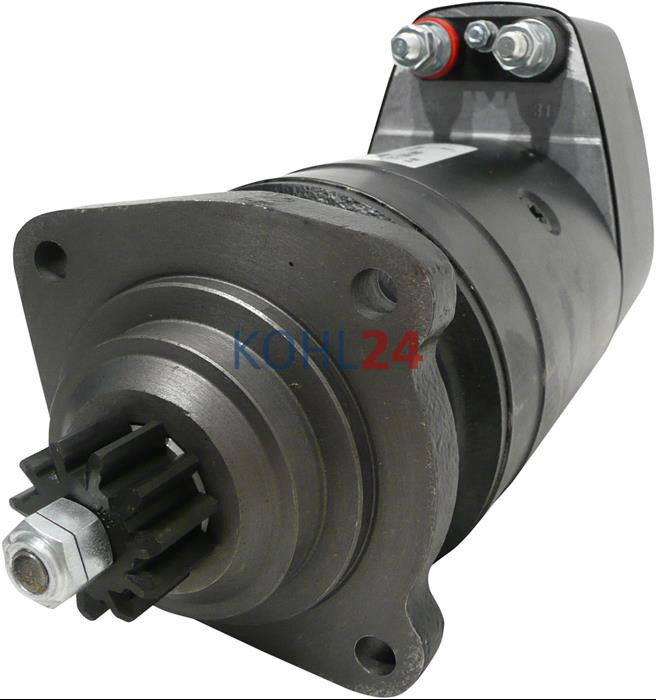 Anlasser MAN Volvo Penta Bosch 0001411008 0001411010 0001411012 0001417023 0001417041 0986011520 0986014920 Iskra Letrika 11.139.028 11.139.087 AZK5187 AZK5439 IS9028 IS9078 24 Volt 6,6 KW Original Iskra Letrika (Mahle)