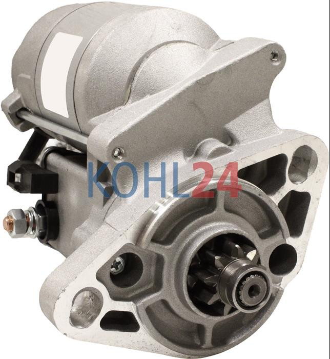 Anlasser Caterpillar Job Mann Kioti Daedong Perkins 404C-15 404D-15 185086620 185086670 185086680 Scan Loader Shibaura Weidemann Bosch 0001108181 Denso 428000-2540 428000-3570 12 Volt 1,4 KW Made in Germany