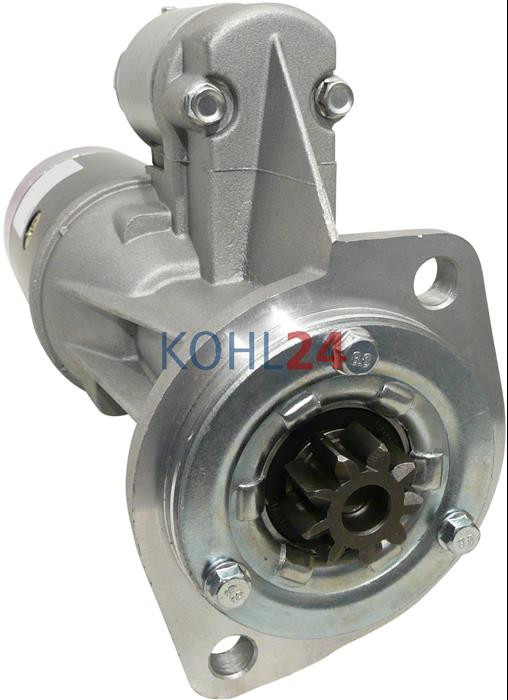 Anlasser Hitachi EX120 EX150 Isuzu Motor 4BA1 4BC1 4BC2 Takeuchi TB175 Yanmar Motor 4TN100 Hitachi S24-03 S24-03A S24-03B S24-03C S24-13 S24-13A S25-120 S25-120A Nikko 0-21000-4720 0-21000-4721 0-21000-4931 usw. 24 Volt 3,5 KW Made in Germany