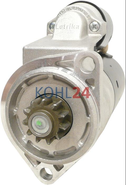 Anlasser Piaggio Porter Daihatsu Hijet Lombardini Motor 15LD Bosch 0001107040 0001107046 0001107102 0001107107 0001108168 Iskra Letrika 11.131.299 11.131.346 11.131.633 Lucas 26849A 26950B 12 Volt 1,2 KW Original Iskra Letrika (Mahle)
