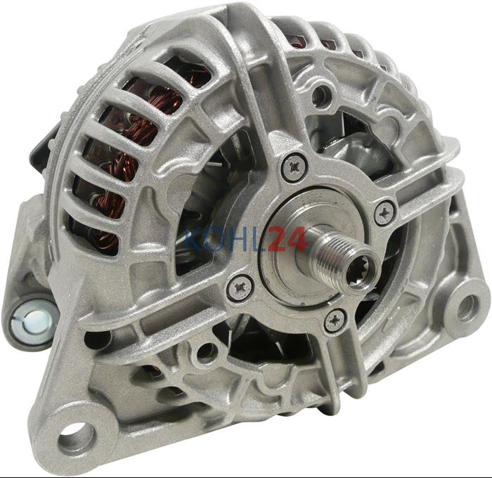 Lichtmaschine Fiat Ducato 11 15 17 20 Maxi Iveco Daily 35 40 45 50 55 60 65 70 Citroen Bosch 0124525064 0986049950 14 Volt 140 Ampere Original Bosch