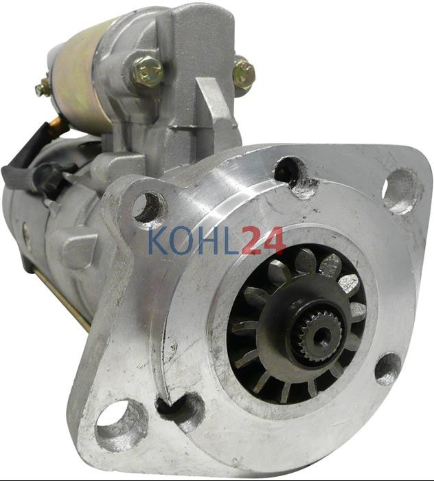 Anlasser Case Hitachi JCB Isuzu Motor 4HK1 8980540630 8980703211 Nikko 0-24000-0148 0-24000-0168 0-24000-0178 24 Volt 5,0 KW