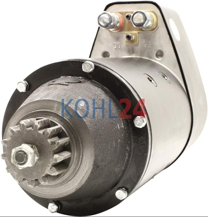 Anlasser Henschel Hanomag KHD MWM-Diesel Bosch 0001510004 0001510005 24 Volt 9,0 KW