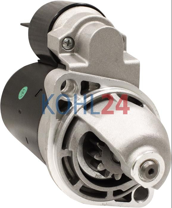 Anlasser Bukh Motor DV10 DV20 DV29 DV32 DV36 DV48 61201650 612A1650 Bosch 0001314031 0001315004 Iskra Letrika 11.131.285 AZE2160 IS1107 Mahle MS247 Valeo D9E51 12 Volt 1,2 KW