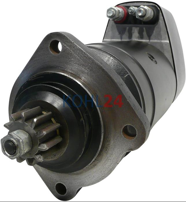 Anlasser KHD Motor Deutz BF8L513 BF10L513 BF12L413 BF12L513 F6L413 F8L413 F8L513 F10L413 F10L513 F12L413 F12L513 Marine MWM-Diesel Bosch 0001417056 24 Volt 6,6 KW Made in Germany
