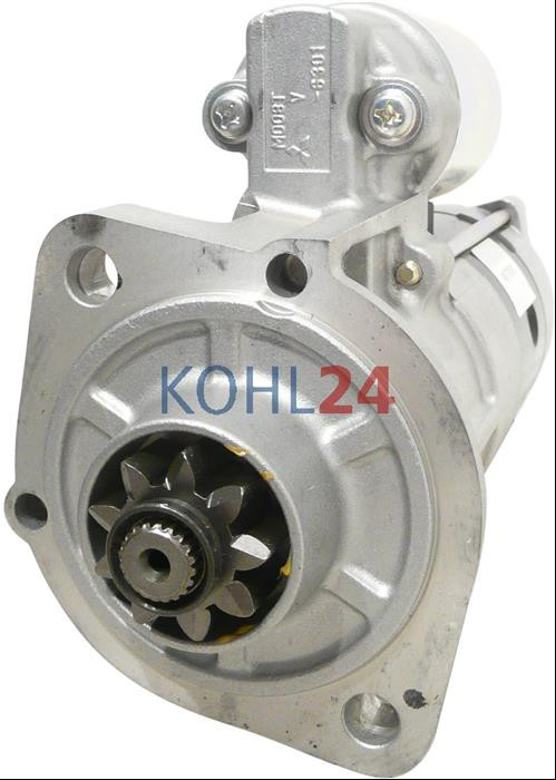 Anlasser Kubota Schaeff Thomas Mitsubishi M008T70971 M008T70972 M008T70974 M008T71671 M008T71672 M008T71674 M8T70971 M8T70972 M8T70974 M8T71671 M8T71672 M8T71674 12 Volt 2,5 KW Original Mitsubishi