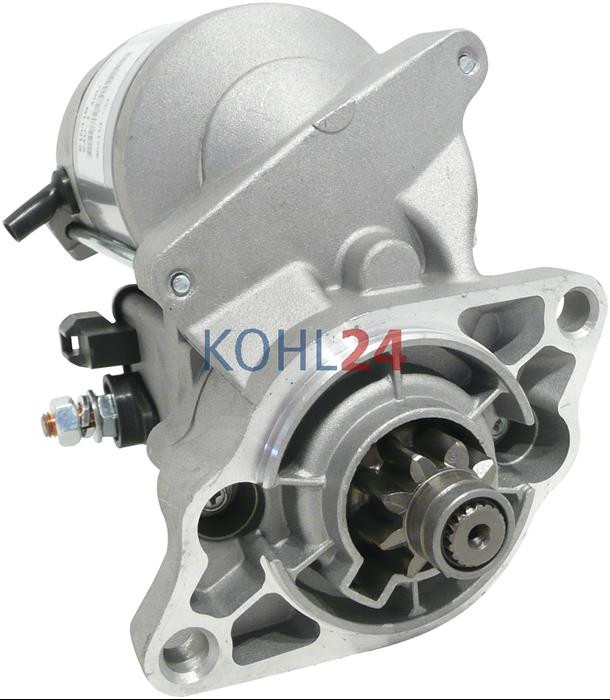 Anlasser Teupen Kubota Motor D722 V800 V1200 Omme Denso 128000-5410 128000-5411 228000-4780 228000-4781 9712809-541 24 Volt 1,4 KW Made in Germany