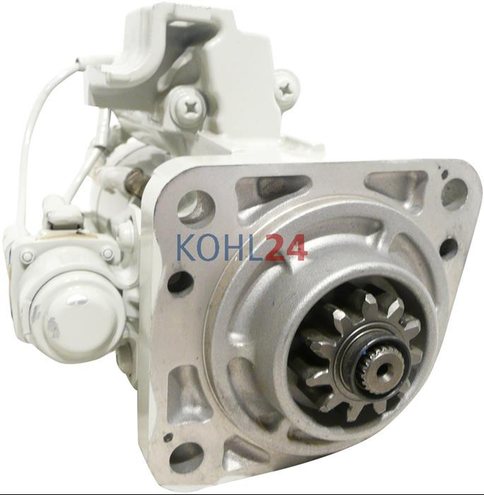 Anlasser MAN TGL TGM E0834 E0836 BHKW Biogasanlage Mitsubishi M008T62771 M8T62771 24 Volt 5,0 KW Original Iskra Letrika (Mahle)