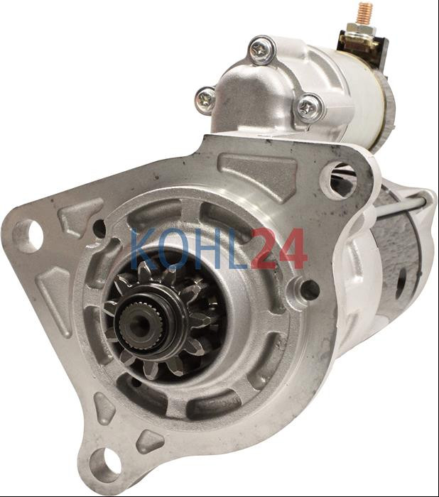 Anlasser John Deere 450D 600C 650D 670G 800C 850D 870G Isuzu 6WG1 Mitsubisi M009T80971 M009T80972 M9T80971 M9T80972 24 Volt 7,0 KW Original Mitsubishi