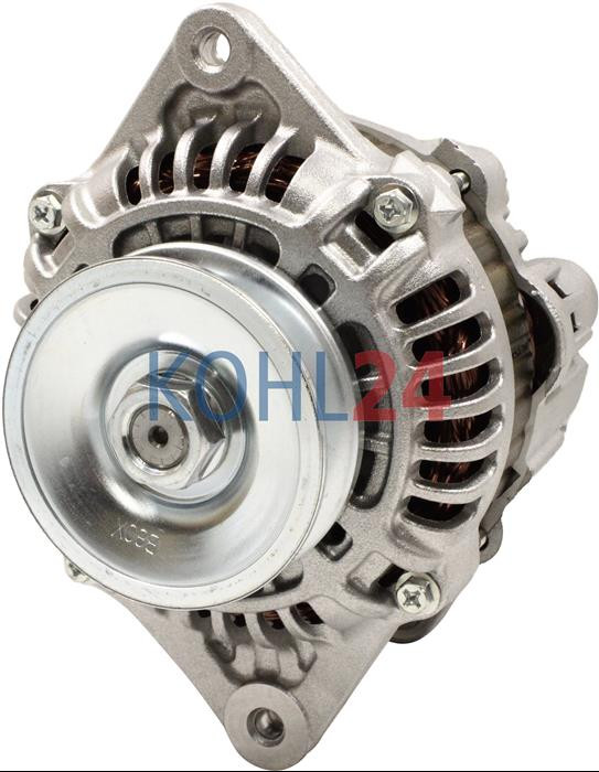 Lichtmaschine Isuzu John Deere Kobelco SK60 SK70 New Holland Yutani Mitsubishi A002TA8383 A002TCV383 A2TA8383 A2TCV383 28 Volt 30 Ampere Original Mitsubishi