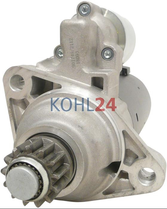 Anlasser Mercedes-Benz A160 A180 A200 A220 A250 A45 AMG B160 B180 B200 B220 B250 CLA180 CLA200 CLA220 CLA250 CLA45 GLA180 GLA200 GLA220 GLA250 GLA260 GLA45 Bosch 0001152400 0001152401 0001152410 0001152411 0001153510 0001153511 12 Volt 2,2 KW