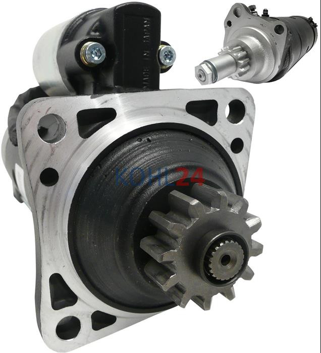 Anlasser Perkins Motor 4.236 6.354 CAV 1320F045 1320H571 CA45-12-4 CA45D12-14 CA45F12-16 CA45F12-Y4 S115A12-14 usw. 12 Volt 3,6 KW Made in Germany