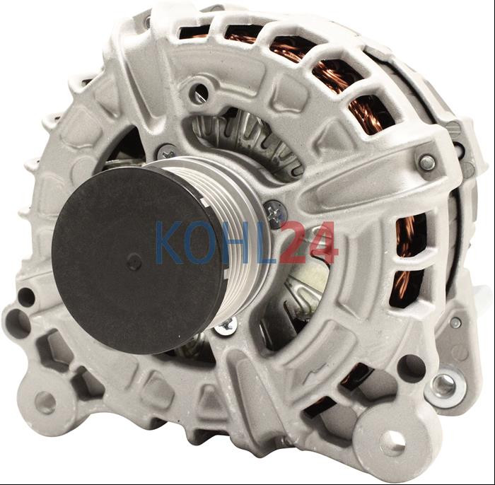 Lichtmaschine Audi A3 Seat Alhambra Ateca Leon Skoda Kodiaq Octavia Superb Yeti VW Arteon CC Caddy Crafter Golf VII Passat Sharan Tiguan Touran Bosch 0125811008 0125811035 0125811115 0125811116 0986083310 14 Volt 180 Ampere