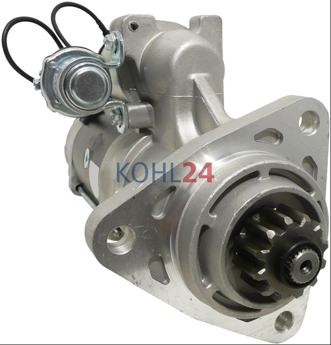 Anlasser BHKW Biogasanlage Cummins Hyster Mercedes-Benz MTU Perkins Delco Remy 8200000 8200072 8300025 10479292 19026026 19026030 Prestolite M105R3503SE 24 Volt 7,6 KW Made in Germany