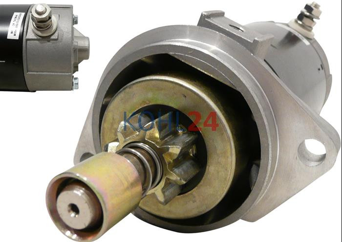 Anlasser Suzuki DF25E DF25T DF30E DF30T Nissan Marine 25PS 30PS 4-Takter 31100-89J00 31100-89J01 Hitachi S108-122 S108-122A 12 Volt