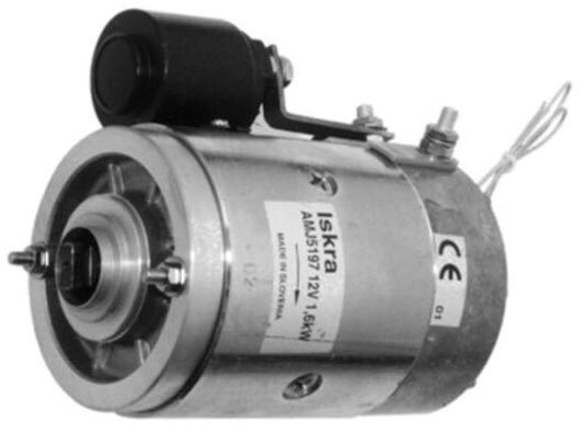 DC-Motor Related Fluid Power Iskra Letrika 11.216.401 AMJ4788 IM0200 Mahle MM179 24 Volt 2.2 kW Original Iskra Letrika (Mahle)
