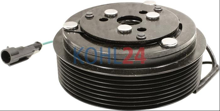 Magnetkupplung für Klimakompressor Iveco 4894306 Sanden SD7H15-8090 SD7H15-8144 SD7H-8278 24 Volt