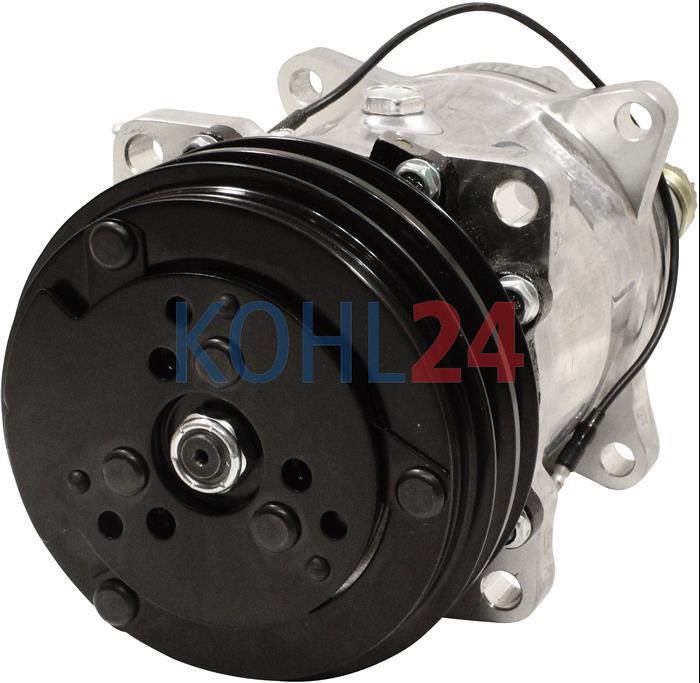 Klimakompressor Case 3405689C3 3405689R1 3405689R2 New Holland 80450805 89508380 Sanden SD5H14-4513 SD5H14-6631 SD7H15-4434 12 Volt