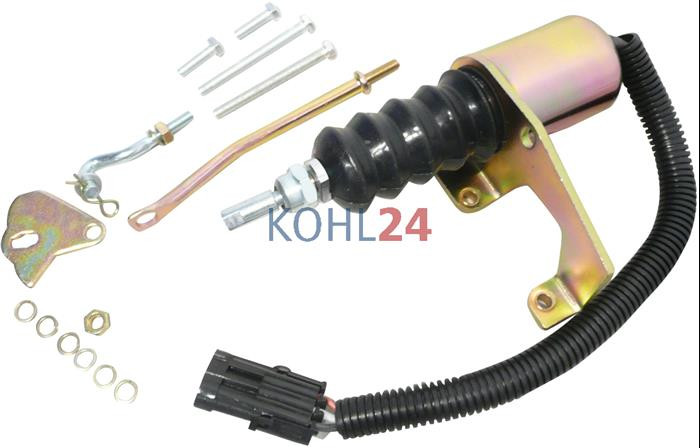 Stoppschalter Bosch T011102712 Cummins 3932017 KHD Deutz 015002708 Perkins T752190004 Synchro-Start SA-3742-12 12 Volt