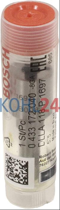 Lochdüse Bosch 0433172040 DLLA118P1697 Original Bosch