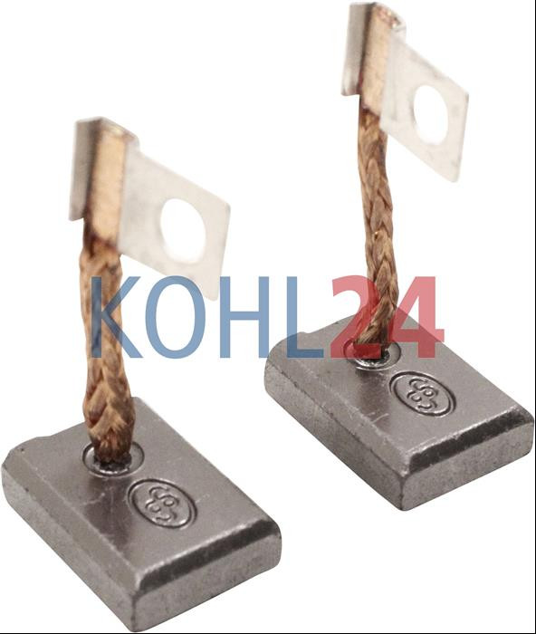 Kohlensatz für Gleichstromlichtmaschinen der 0101201...-Serie 0101206...-Serie Bosch 1107014100 1107014125 1107014135 1107014138 1107014142 1107014144 Lucas USB404 12 Volt Original Monark (GEBE)