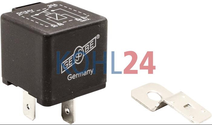 Relais 24 Volt 20 Ampere Bosch 0332003012 0332019205 Nagares RLPS/4-24 Wehrle 20400000 20400100