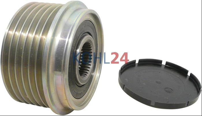 Freilaufriemenscheibe 6 Rillen = INA Chevrolet GMX Oldsmobile Pontiac Saab INA F-230753 F-230753.01 F-230753.03 F-230753.06 F-554765.02 F-554765.03 LUC 535003310 Original INA