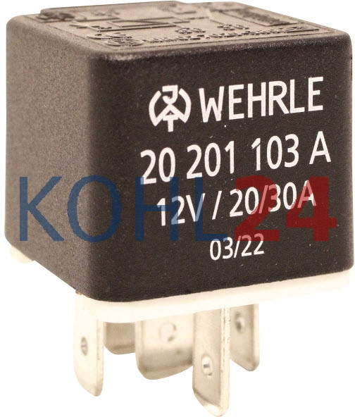 Relais 12 Volt 20 Ampere / 30 Ampere Faun Hako Liebherr Bosch 0332204122 0332209135 0332209152 Nagares RLPS5212D Wehrle 20201103 S20201103 Original Wehrle