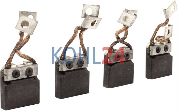 Kohlensatz für Gleichstromlichtmaschinen der 0101601...-Serie 0101690...-Serie Bosch 1107014112 1107014113 1107014122 2107014012 12 Volt / 24 Volt